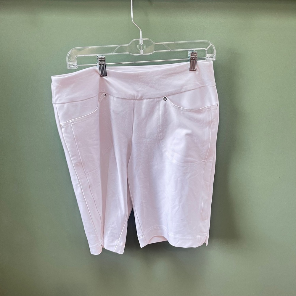 Tail‎ Women White Golf Tennis Activewear Shorts Size 10 GJ4371-0010 Stretch